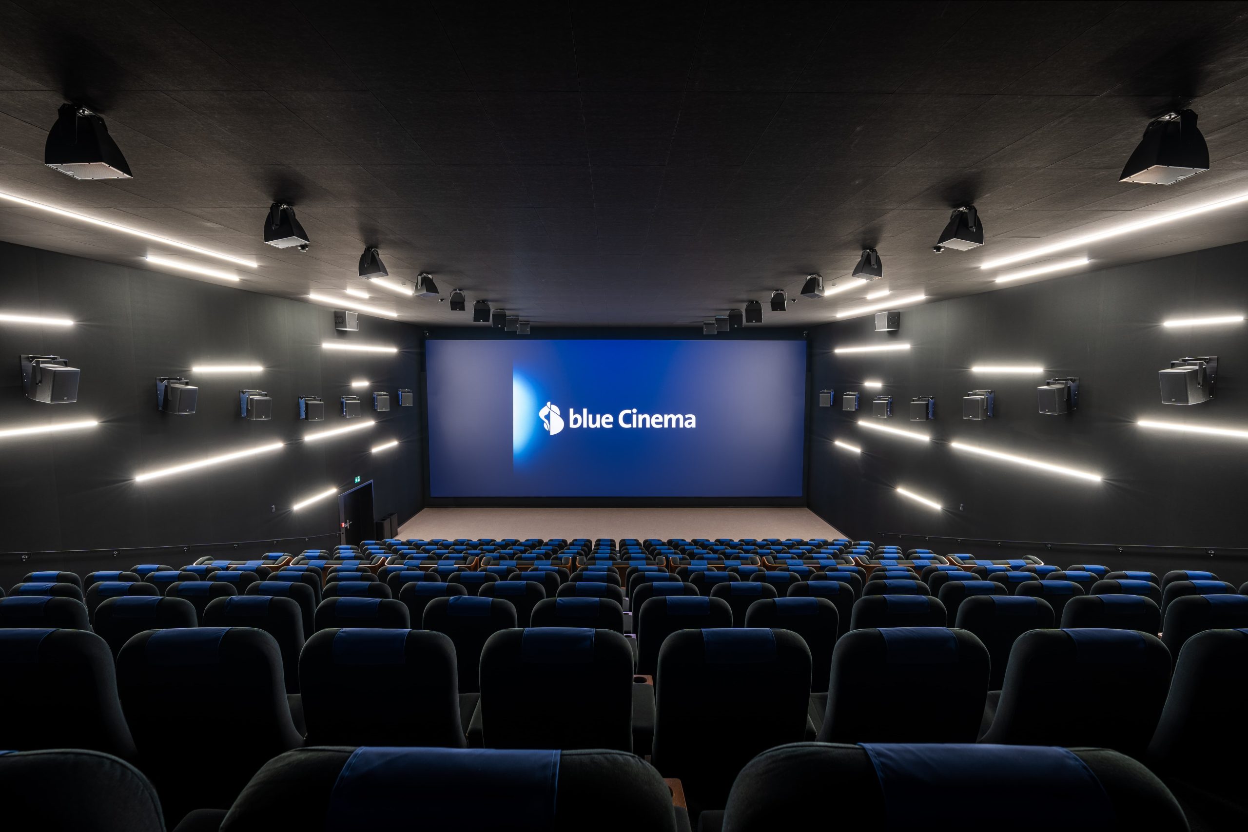 Exklusive Kinovorstellung im blue Cinema für private Events und geschäftliche Anlässe.